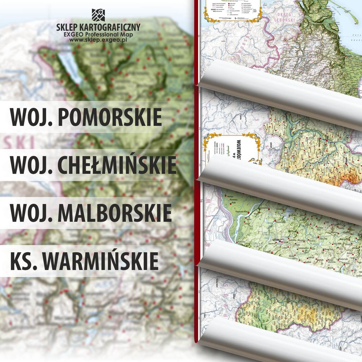 4-PACK MAP | Prusy Królewskie  (+ 2 EBOOKI GRATIS)